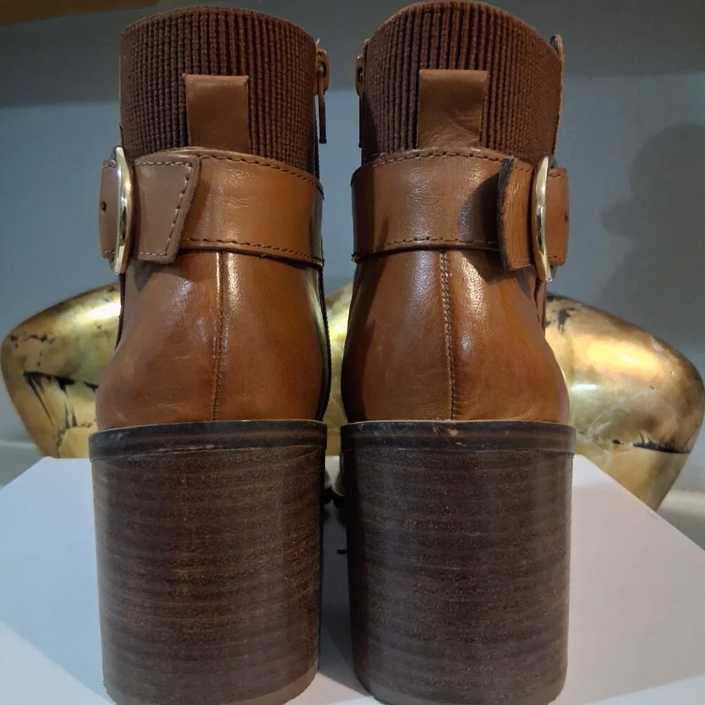 Aldo Leather Rosaldee Booties